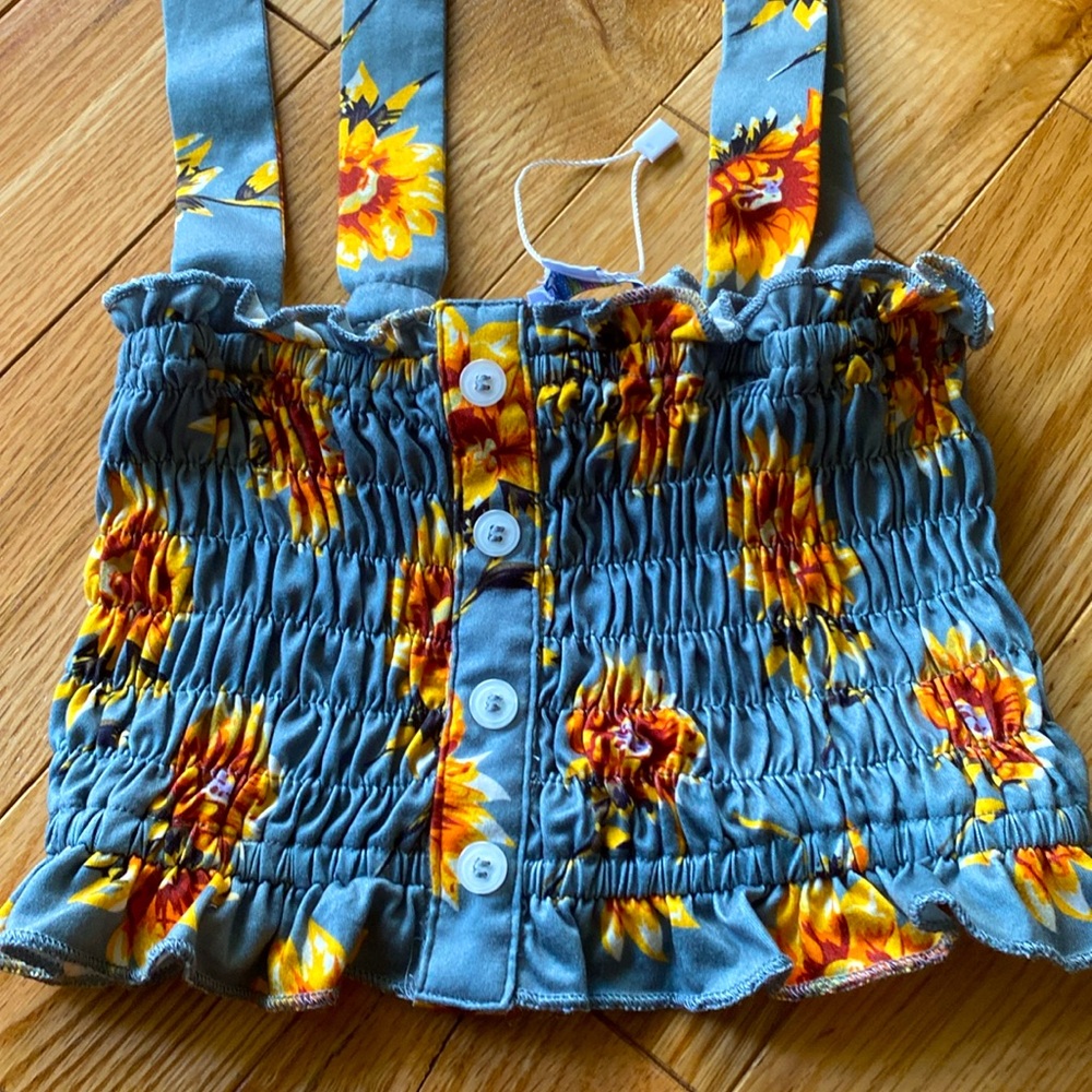 Baileys Blossom Sunflower Outfit (12-18 mths)